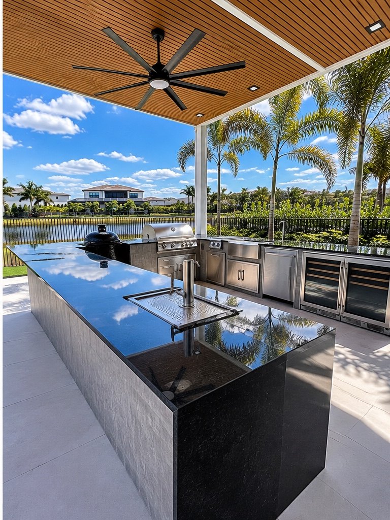 Custom Outdoor Kitchen — portfolio work